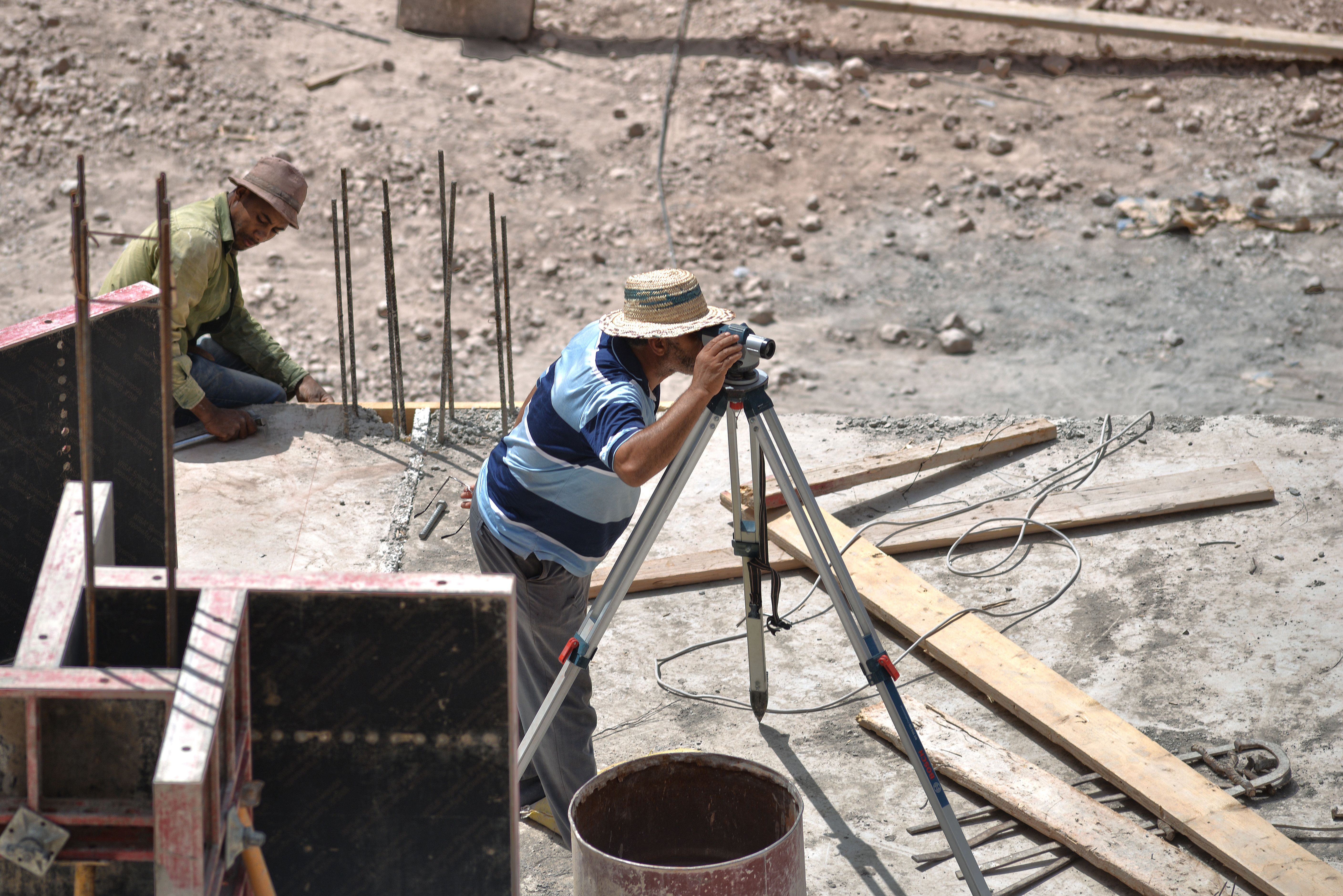 Construction Staking Icon
